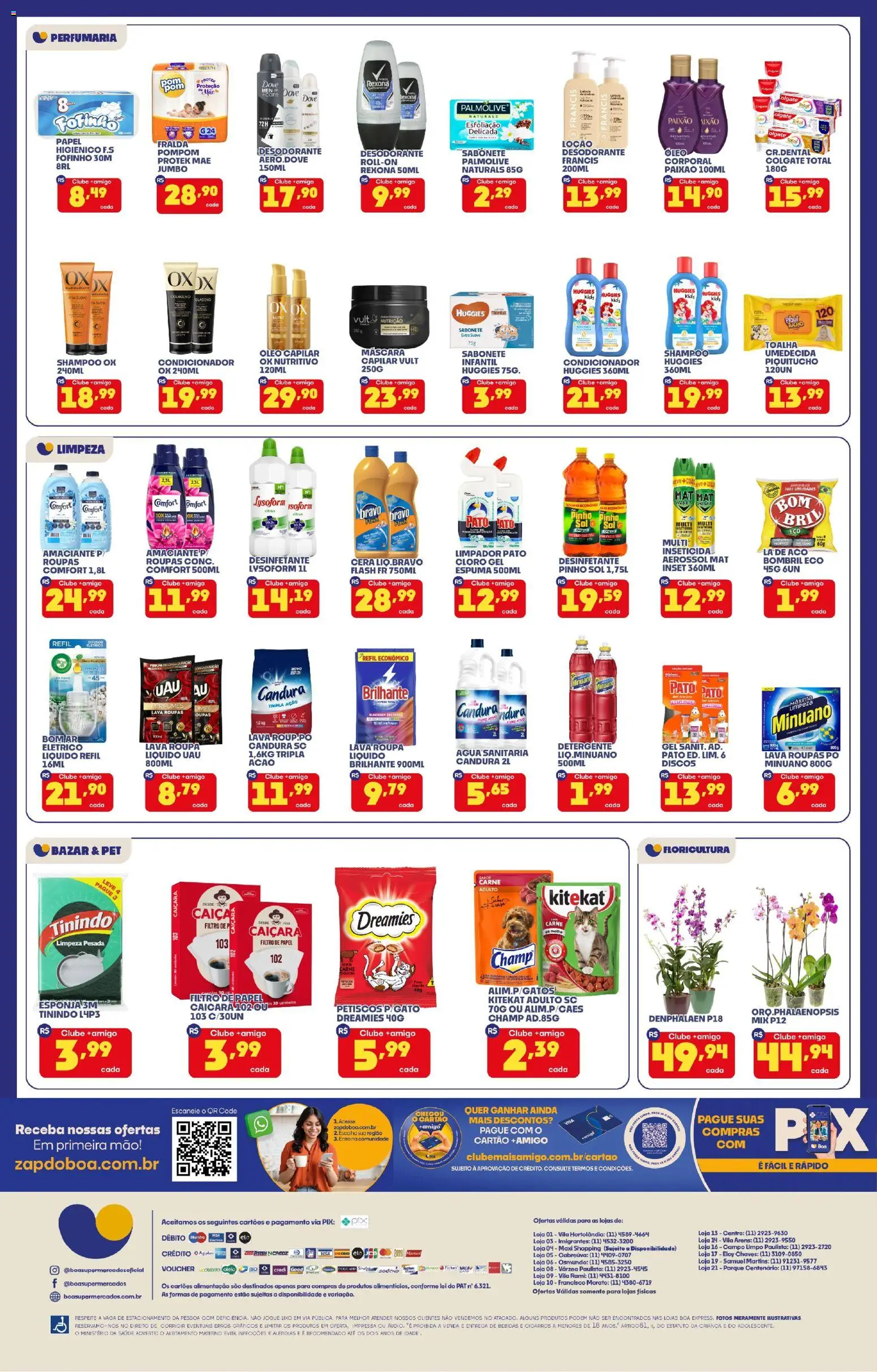 Boa Supermercados Folheto - válido de 15.05.2026 | Página: 4 | Produtos: Shampoo, Denphalaen, Cloro, Dove