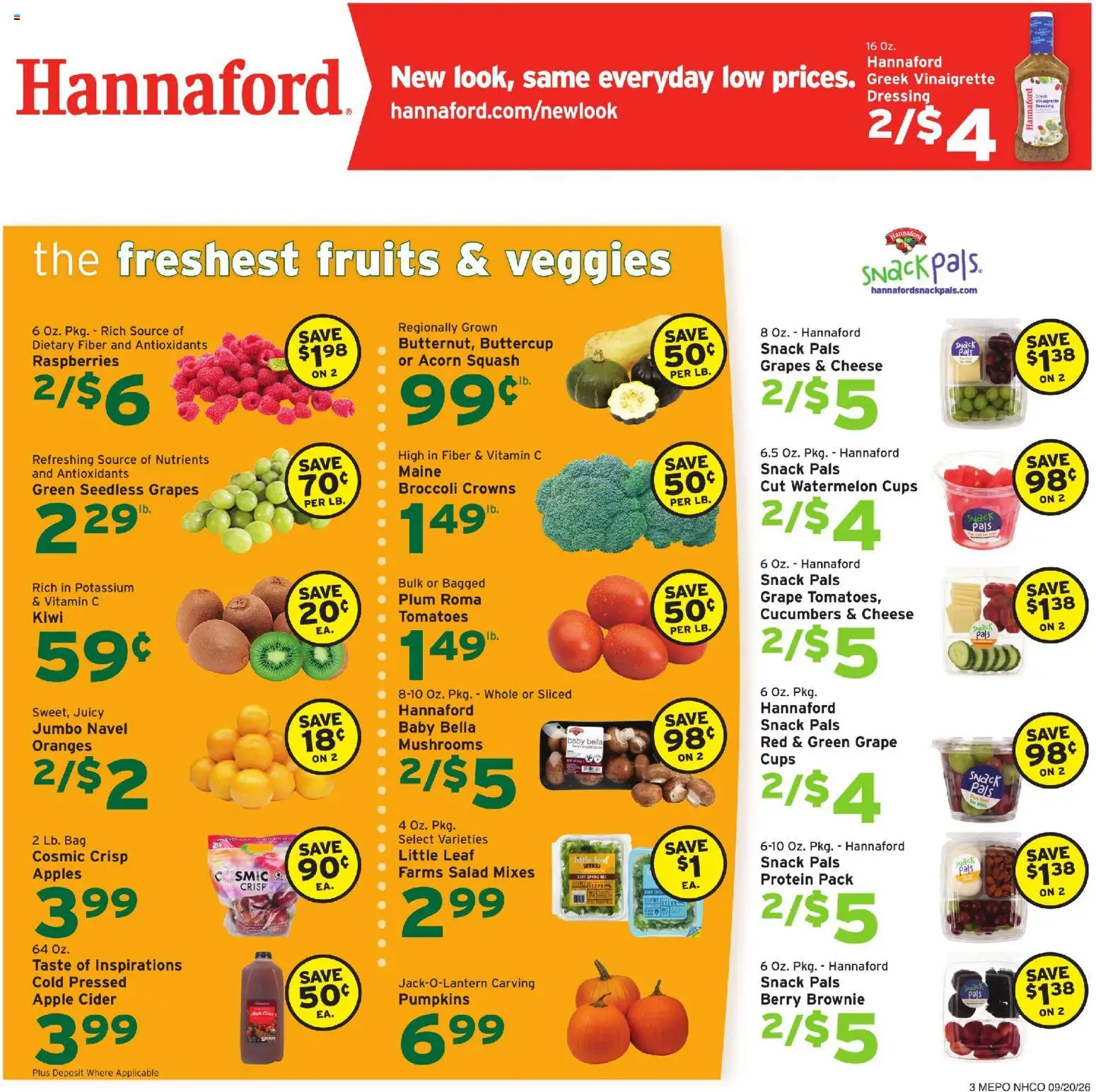 Hannaford Weekly Ad - valid from 09/20/2026 | Page: 5