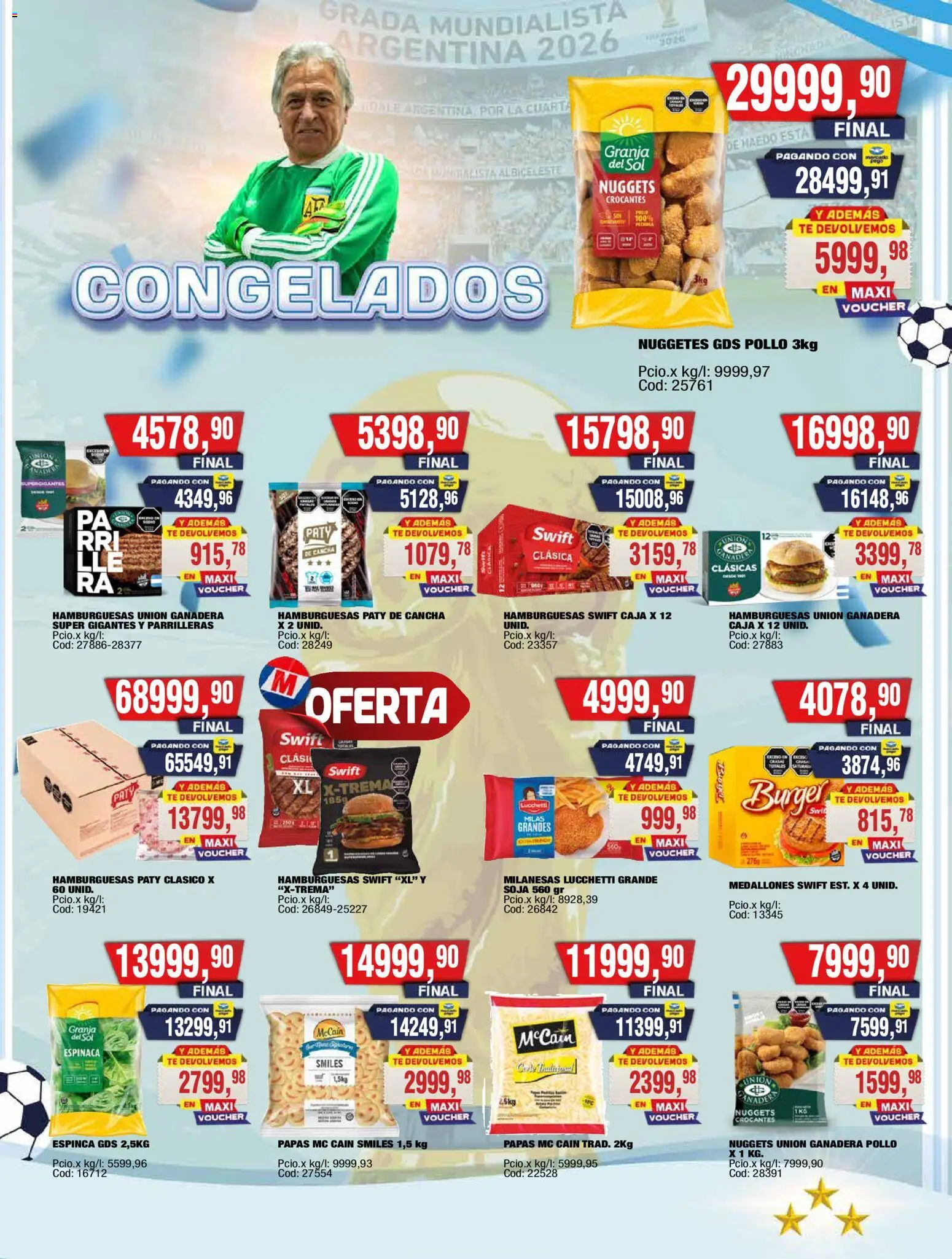 Maxiconsumo ofertas │ válido desde el 29/06/2026 | Página: 16 | Productos: Pollo, Caja, Espinaca, Té
