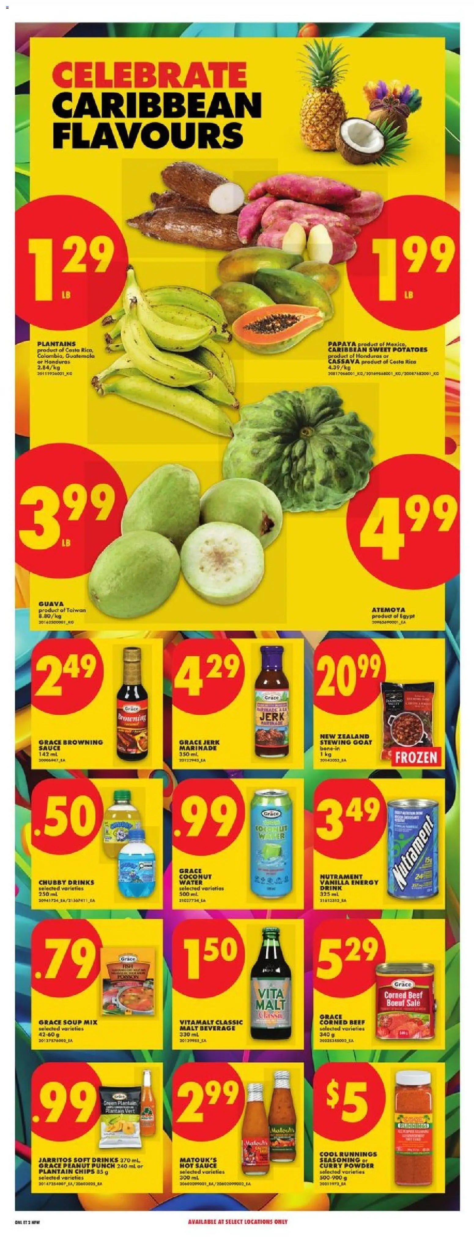 No Frills flyer valid from Aug 13, 2026 | Page: 12 | Products: Coconut, Potatoes, Powder, Sweet potatoes