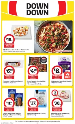 Preview of Coles catalogue SA - valid from 06.05.2026 | Page: 24 | Products: Bacon, Salami, Lobster, Seafood