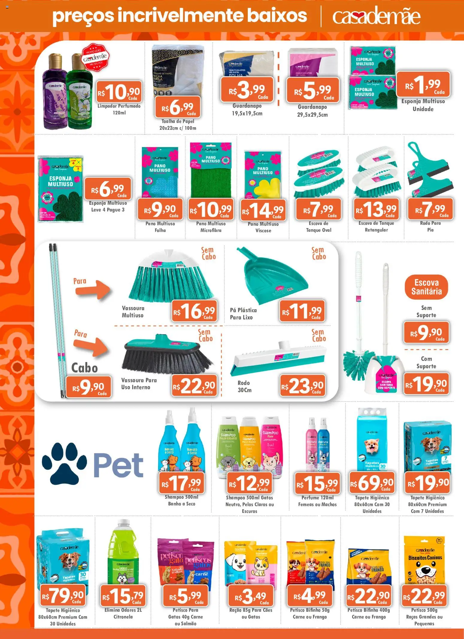 Royal Supermercados Folheto - válido de 29/06/2026 | Página: 8 | Produtos: Shampoo, Escova, Biscoitos, Escova sanitária