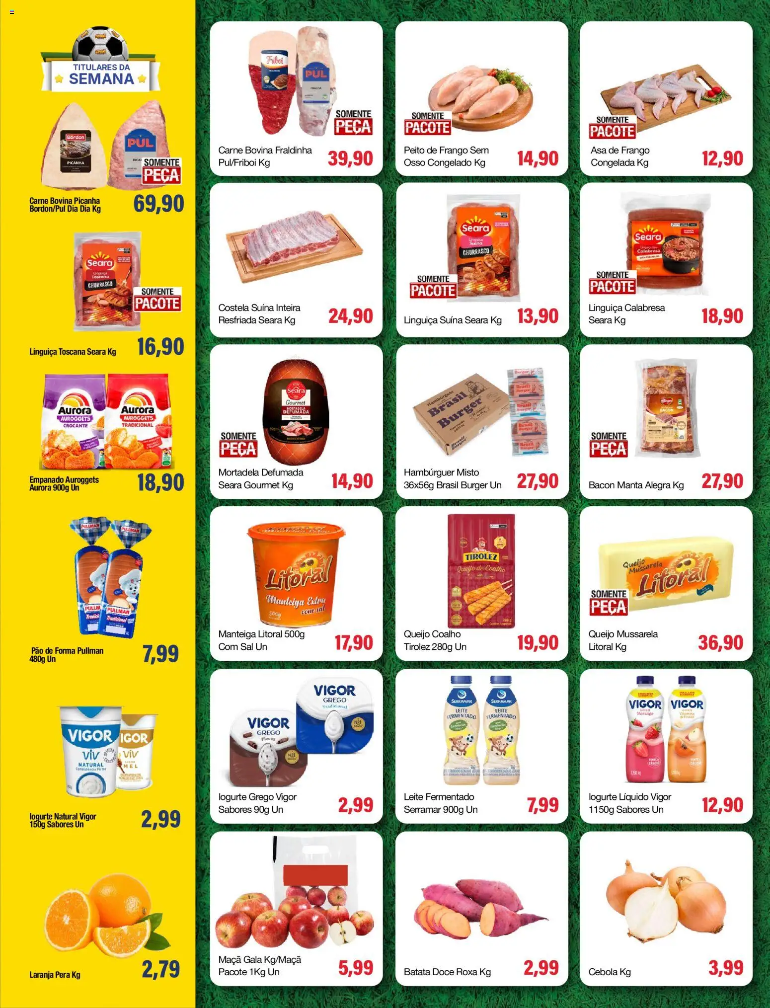 Spani Atacadista Folheto - válido de 07/07/2026 | Página: 2 | Produtos: Fraldinha, Pão, Mortadela, Sal