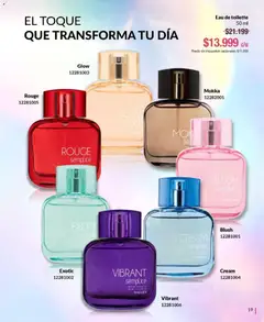 Vista previa Bagués catálogo válido desde el 21/09/2026 | Página: 19 | Productos: Eau de toilette