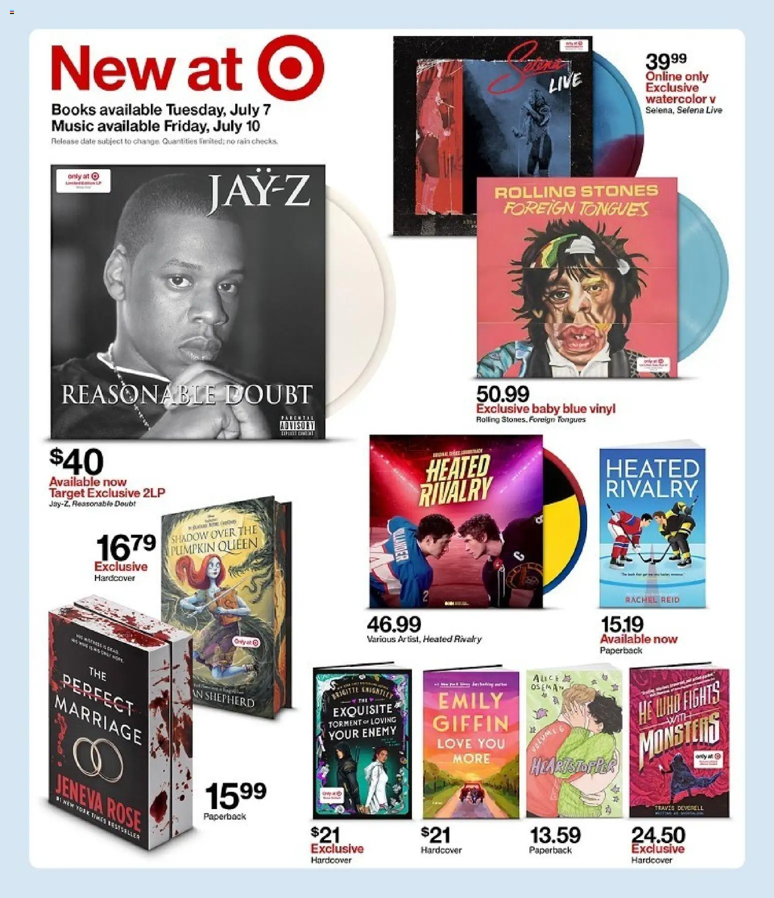 Target Weekly Ad - valid from 07/05/2026 | Page: 10 | Products: Watercolor, Pumpkin, Date