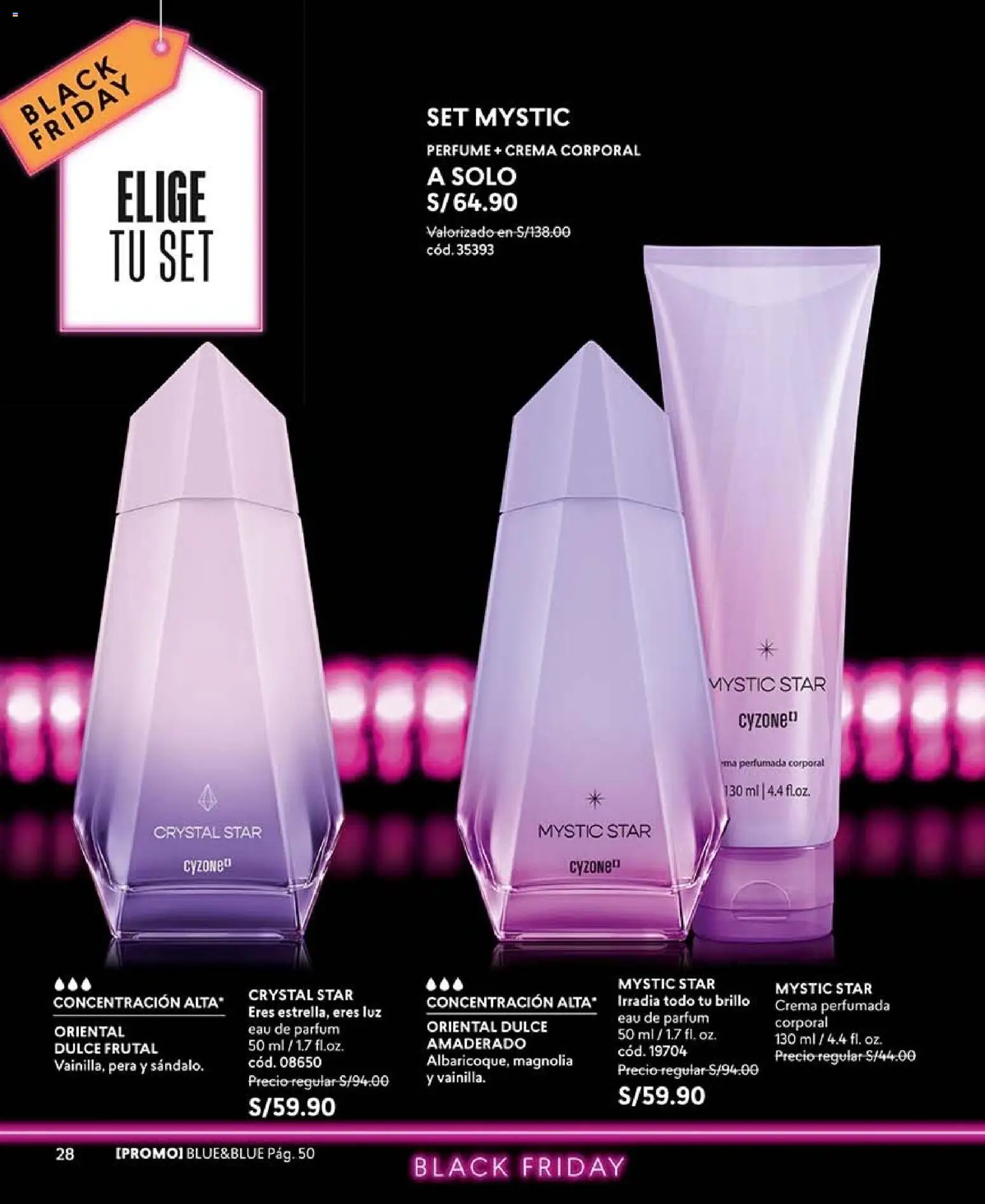 Catálogo CyZone válido desde 03/10/2026 | Página: 28 | Productos: Crema, Perfume