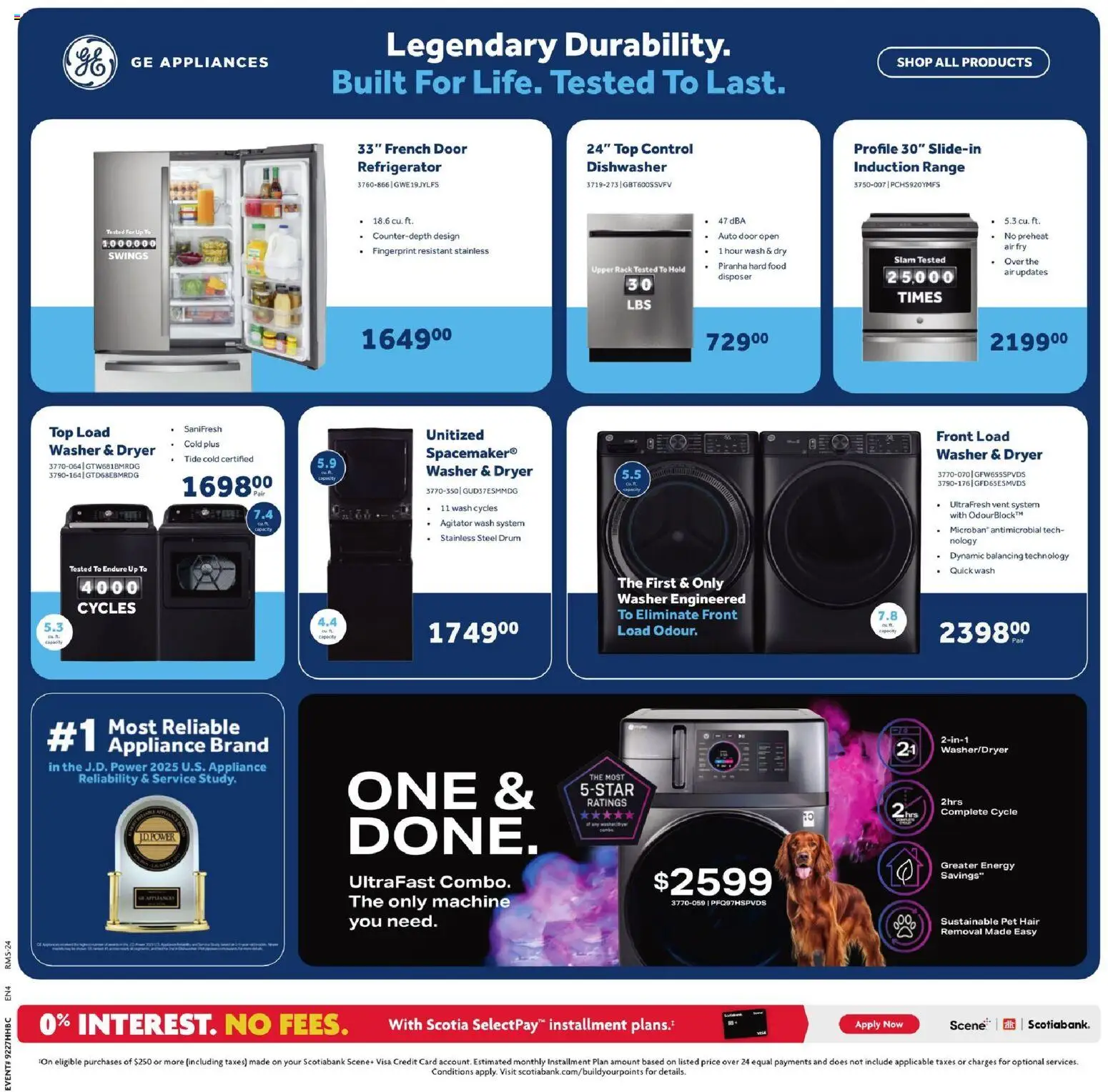 Home Hardware flyer valid from Jul 2, 2026 | Page: 32 | Products: Refrigerator, Dryer, Dishwasher