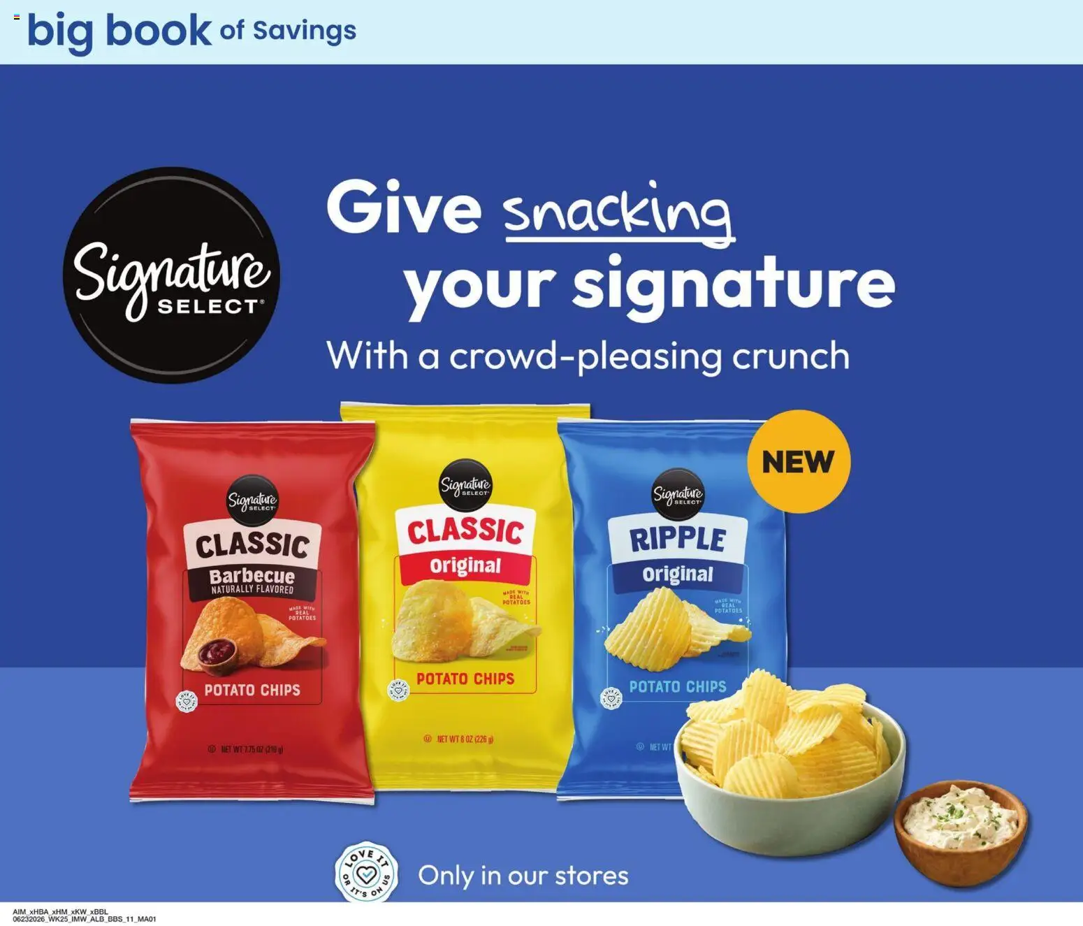 Albertsons Big Book of Savings - valid from 06/23/2026 | Page: 10 | Products: Chips, Potatoes