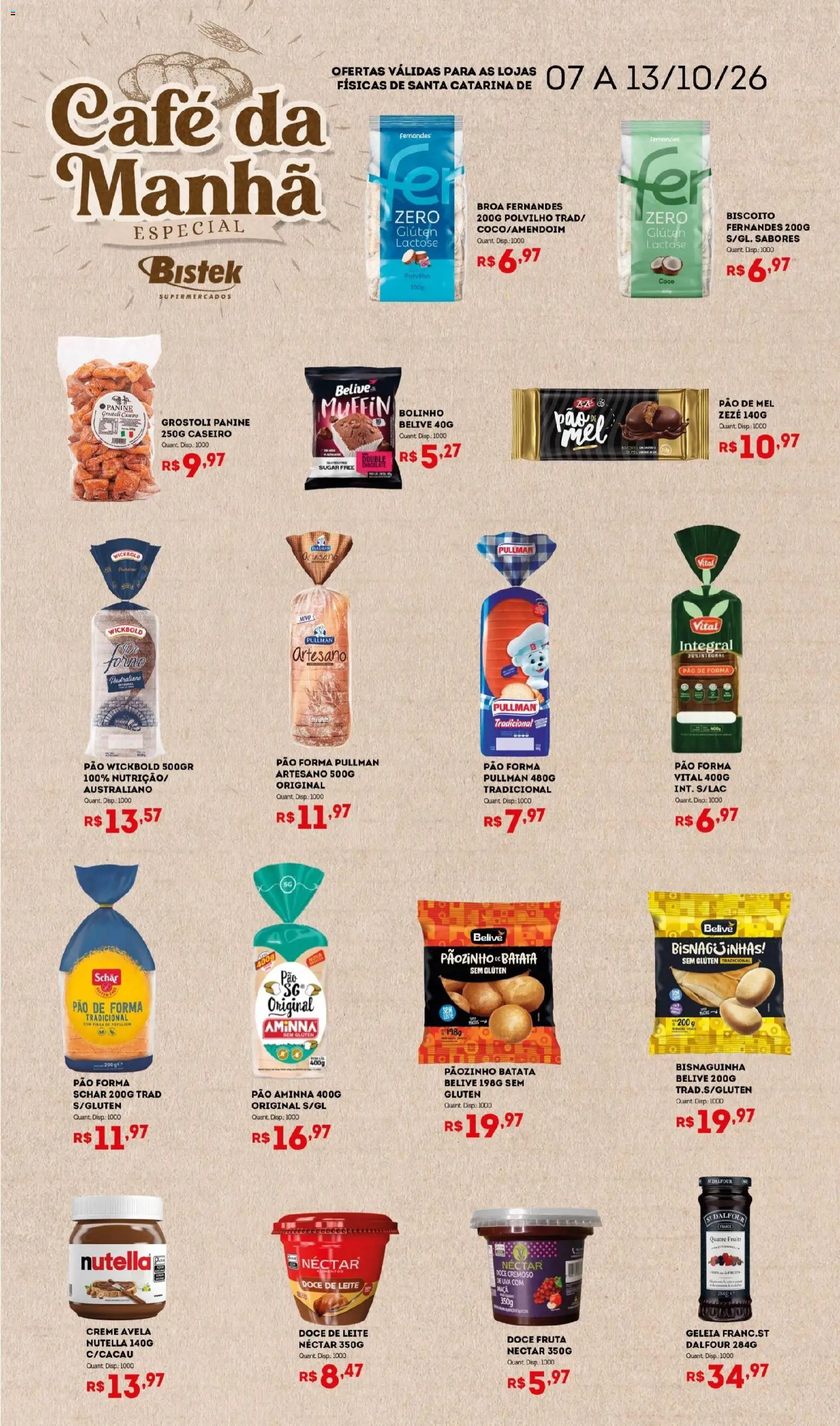 Bistek Supermercados Folheto - válido de 07/10/2026 | Página: 4