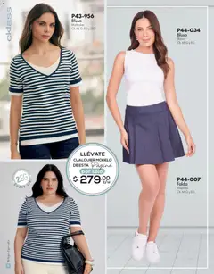 Vista previa de Cklass catálogo Verano, nuevo folleto de la tienda, válido en México a partir del 15.06.2026 | Página: 12 | Productos: Blusa, Falda