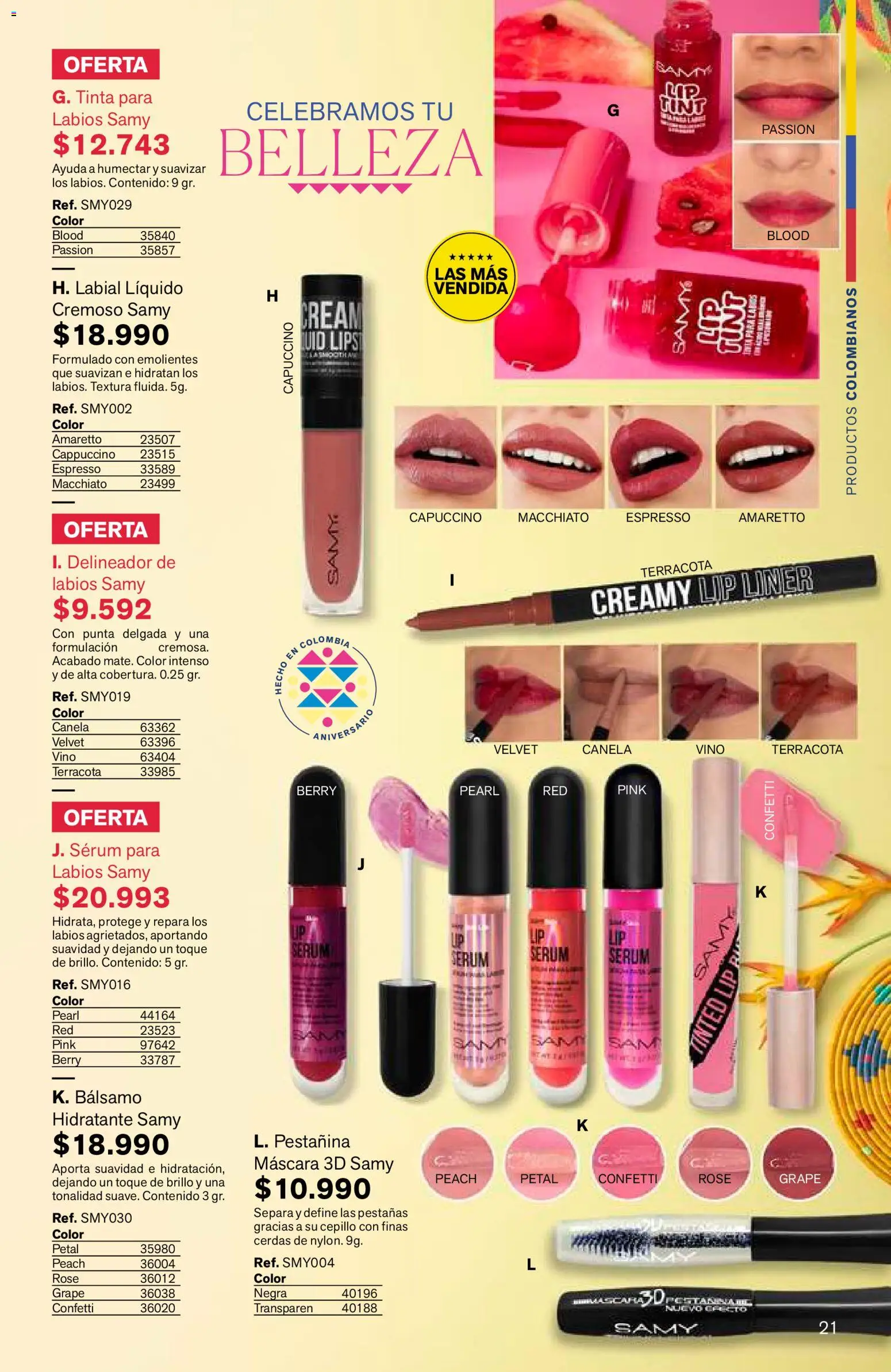 Leonisa revista - valida desde el 25/06/2026 | Página: 21 | Productos: Bálsamo, Brillo, Delineador, Quita esmaltes