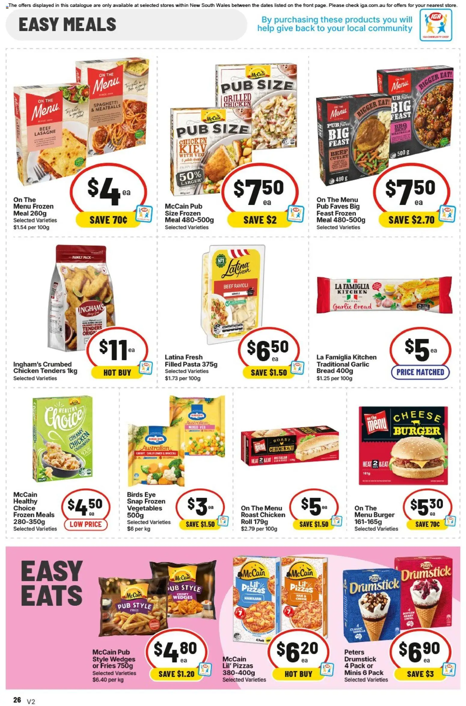 IGA catalogue - valid from 19/08/2026 | Page: 24 | Products: Beef, Garlic, Roast, Vanilla