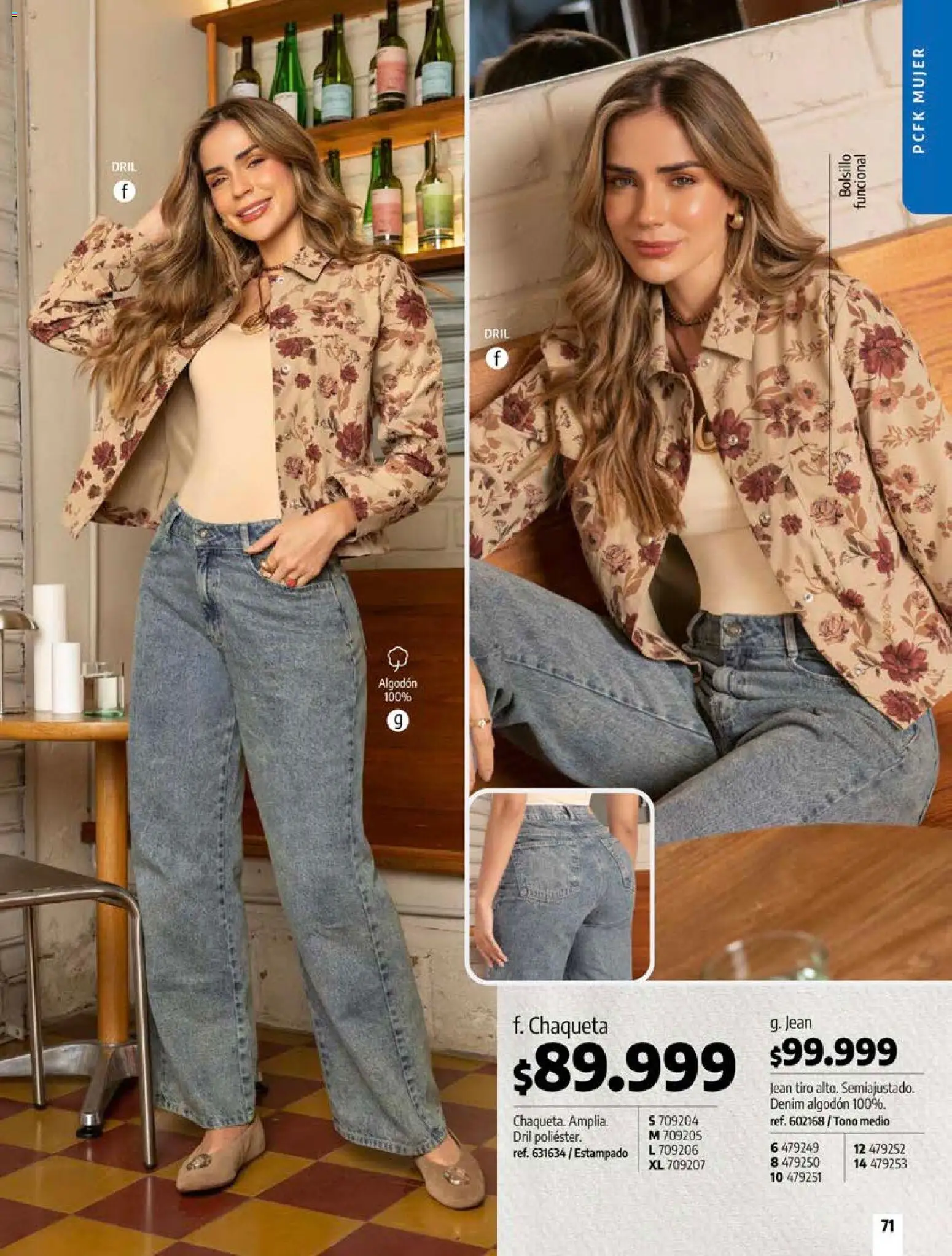 Pacifika revista - valida desde el 20.05.2026 | Página: 72 | Productos: Algodón, Jean, Chaqueta