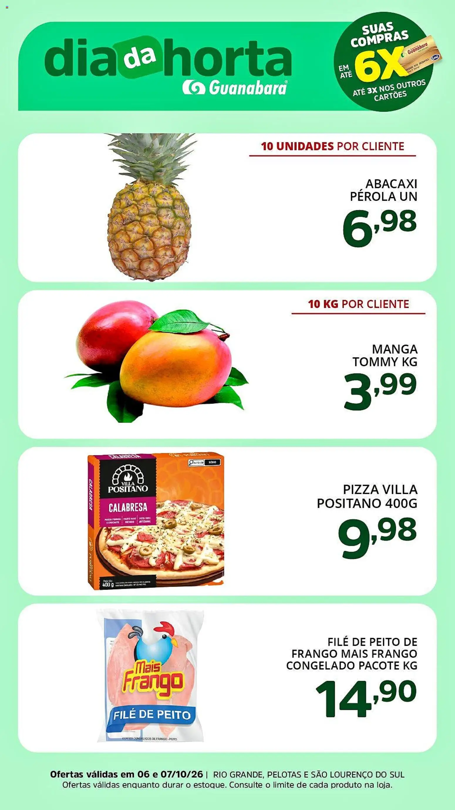 Supermercado Guanabara Folheto - válido de 06/10/2026 | Página: 1