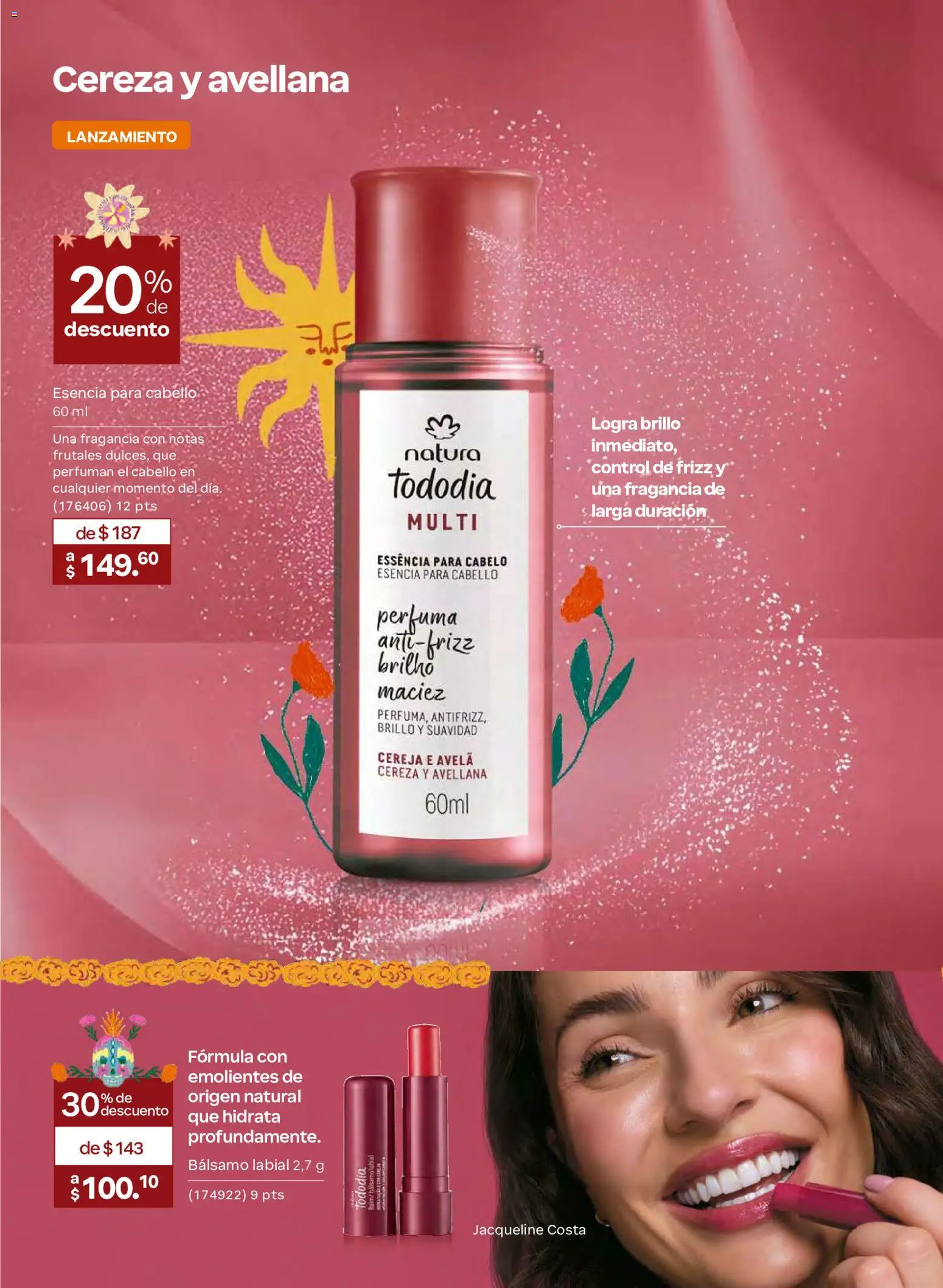 Nuevas ofertas de Natura válidas en toda la República Mexicana desde el 02/10/2026. ¡Encuentra las mejores ofertas en Natura campaña  15 2026! | Página: 93 | Productos: Brillo, Bálsamo, Fragancia, Bálsamo labial
