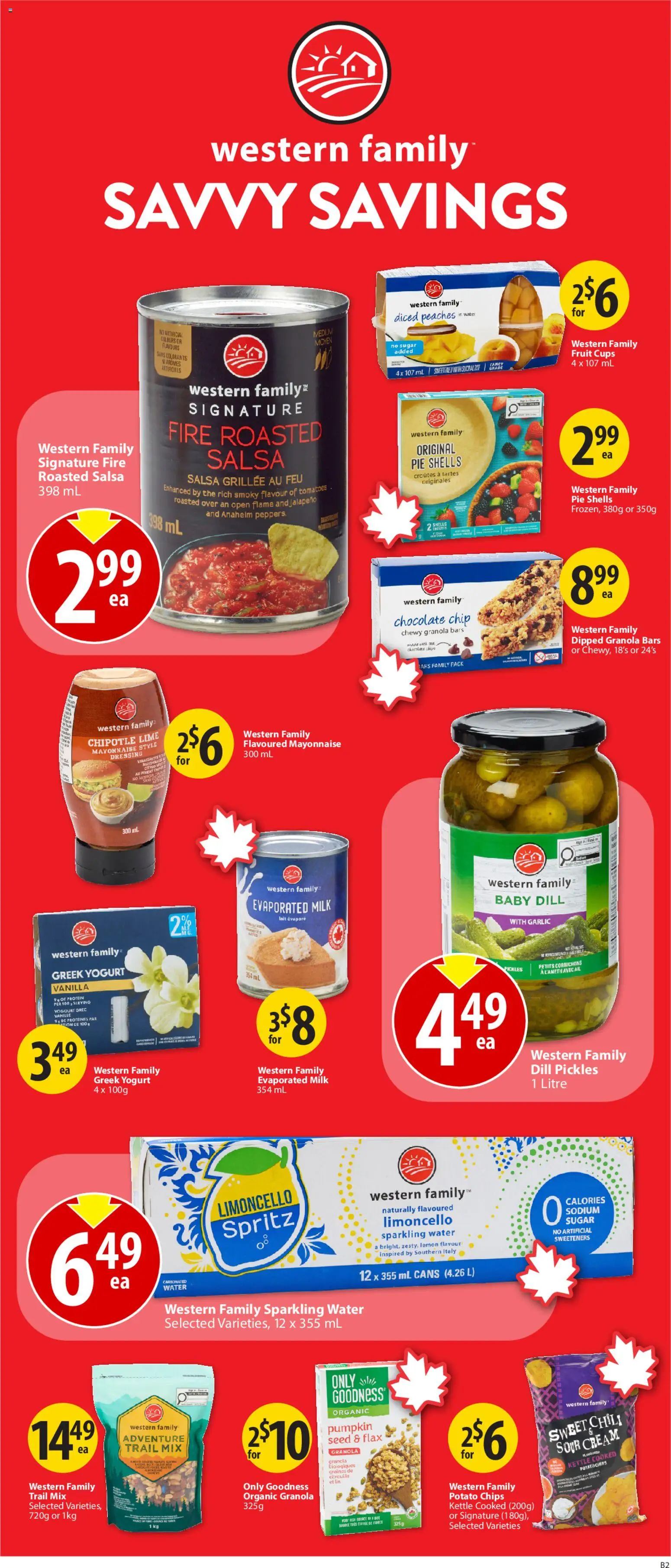 Save on foods flyer valid from 14.05.2026 | Page: 26 | Products: Pasta, Chips, Kettle, Tomatoes