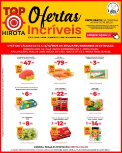 Hirota Food ofertas TV - Pré-Visualização do folheto da loja Hirota Food, válido de 15/10/2026