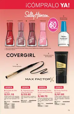 Vista previa de folleto Leonisa - Aliados Celebra A Mamá de la Leonisa válido desde 27.04.2026 | Página: 73 | Productos: Delineador, Esmalte de uñas, Pincel