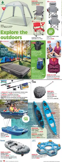 Preview of Canadian Tire - SPRING Inspirations from shop Canadian Tire valid from 30.04.2026 | Page: 14 | Products: Fish, Backpack, Adapter, Chair