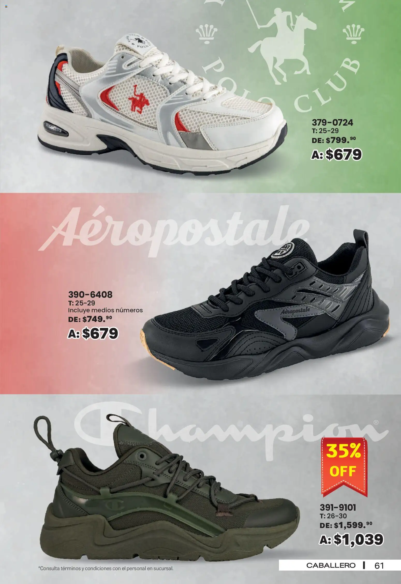 Nuevas ofertas de Andrea válidas en toda la República Mexicana desde el 30/08/2026. ¡Encuentra las mejores ofertas en Andrea - SPORT DAYS! | Página: 61
