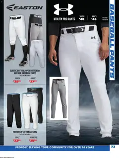 Preview of Big 5 Sporting Goods weekly ads valid from 26.05.2026 | Page: 73 | Products: Pants, Belt