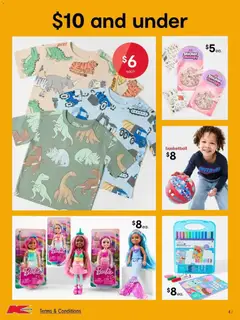 Preview of Kmart School Holidays - valid from 17/09/2026 | Page: 4 | Products: Basketball, Food, Food colouring