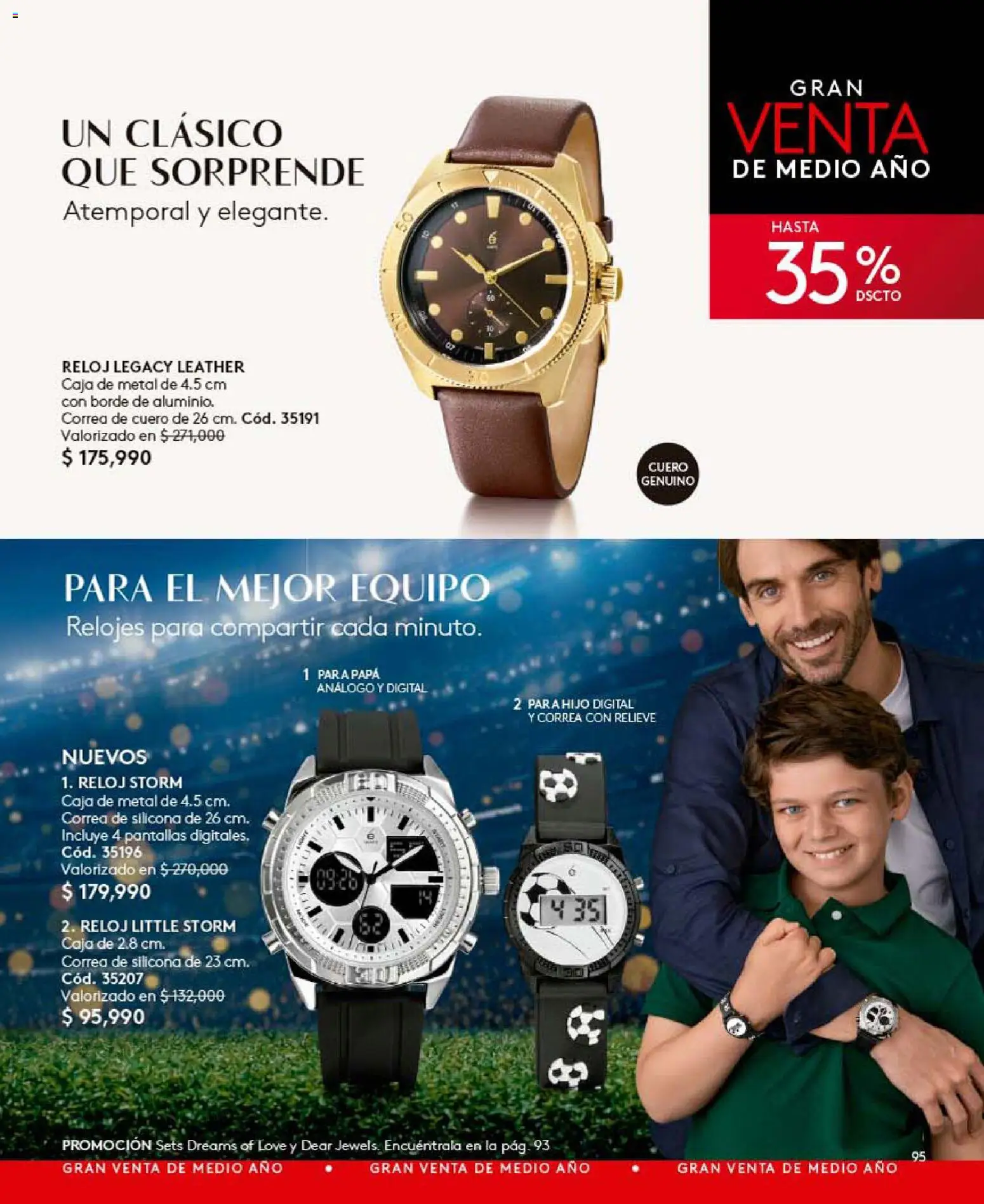 Ésika revista - valida desde el 26.06.2026 | Página: 95 | Productos: Reloj, Caja, Pantallas, Papa