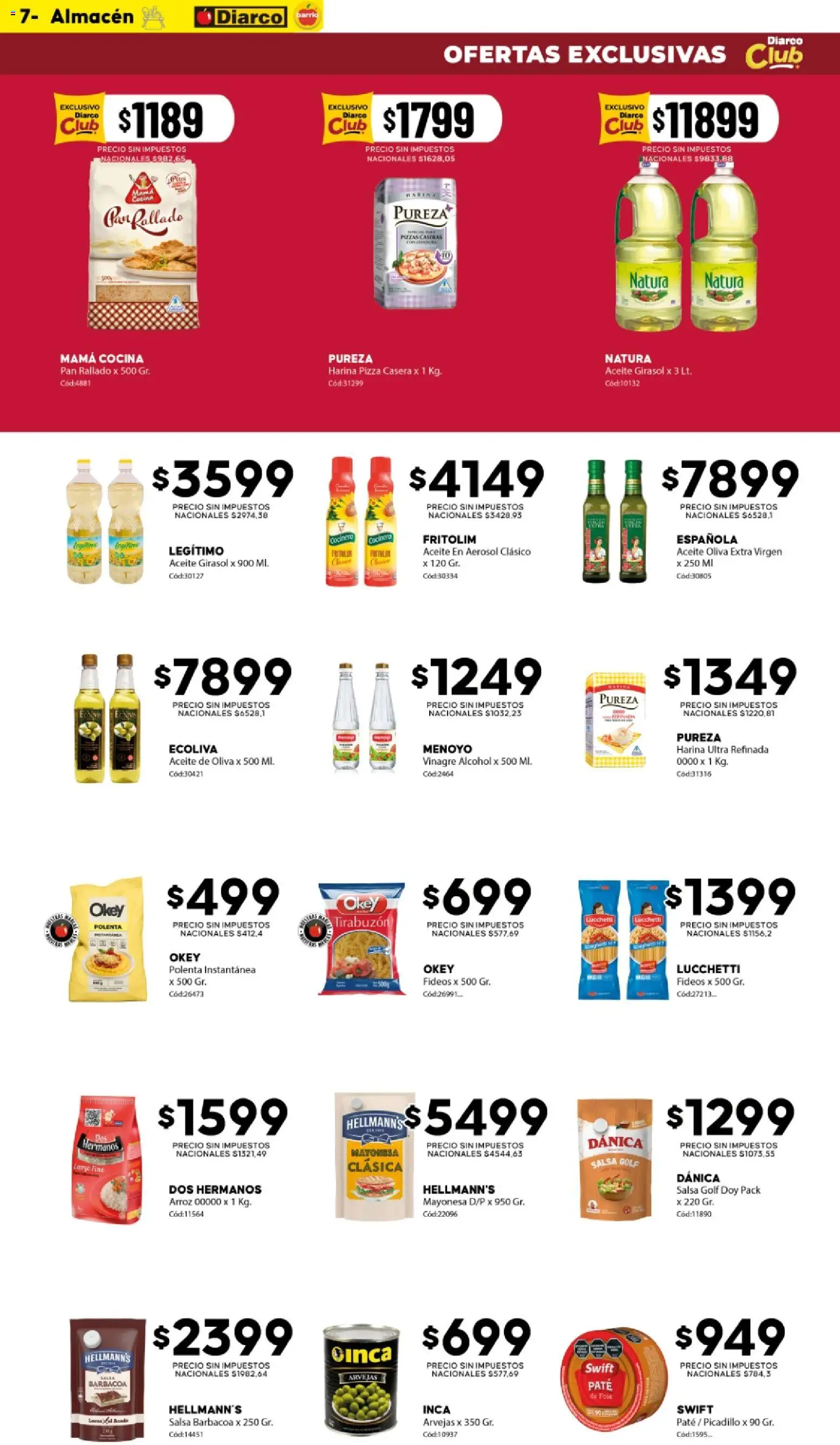 Diarco Ofertas │ válido desde el 19/10/2026 | Página: 7