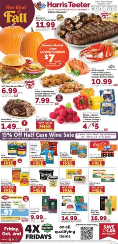 Preview of Harris Teeter weekly ads valid from 09/30/2026