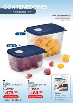 Vista previa de Tupperware catálogo, nuevo folleto de la tienda, válido en México a partir del 15.06.2026 | Página: 40