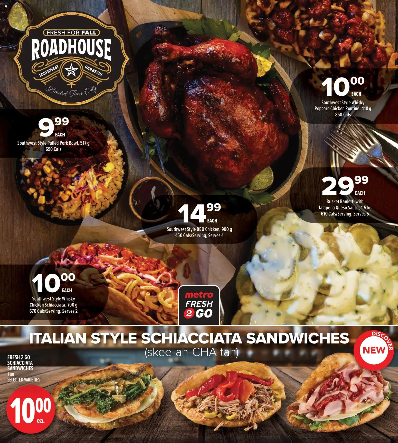 Metro flyer valid from Sep 24, 2026 | Page: 8 | Products: Pulled pork, Popcorn, Chicken, Pork