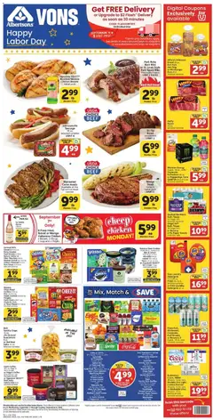 Preview of Vons weekly ads valid from 09/02/2026