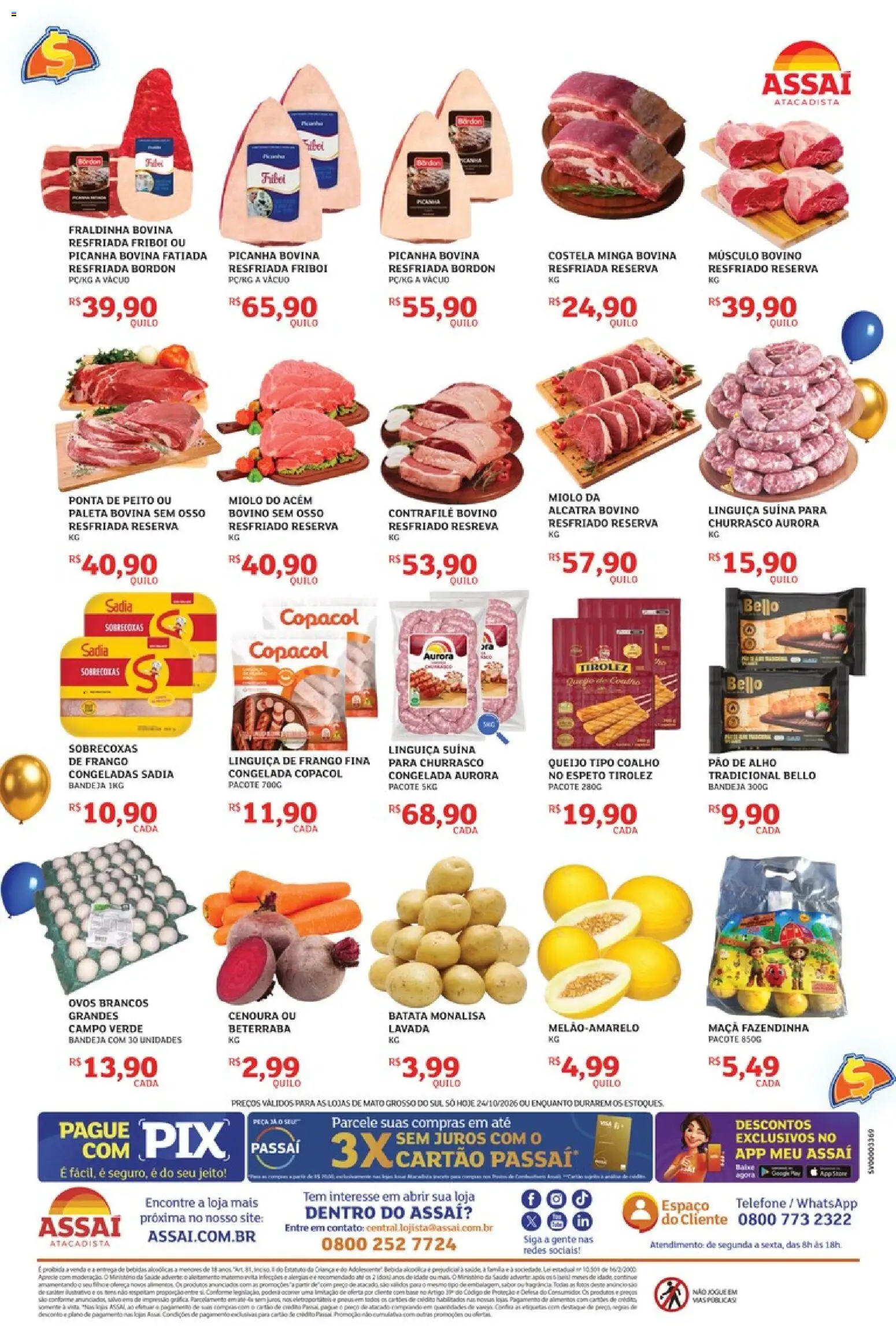 Assaí Atacadista Folheto - válido de 24/10/2026 | Página: 2