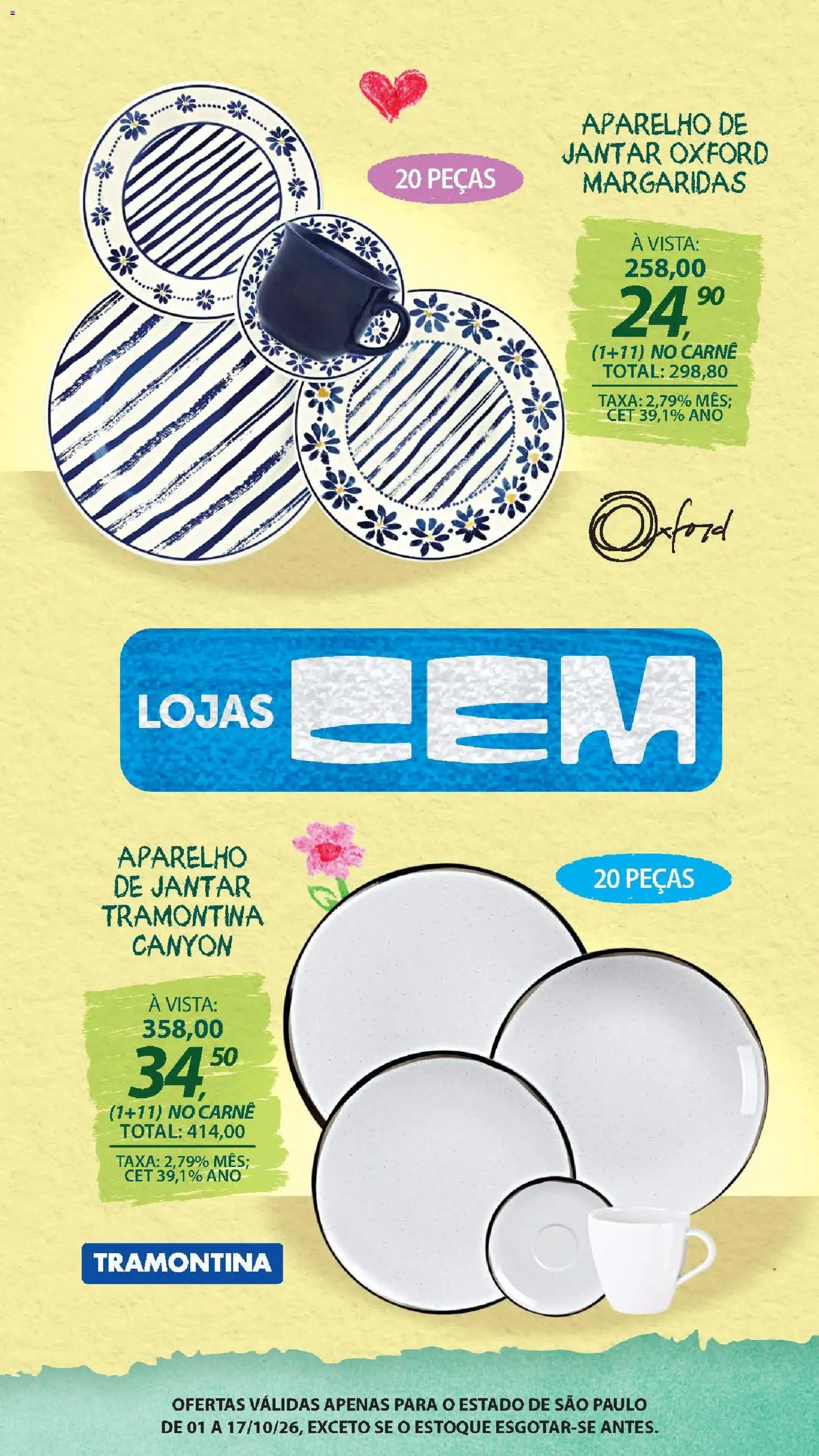 Lojas Cem Folheto - válido de 01/10/2026 | Página: 78 | Produtos: Carne
