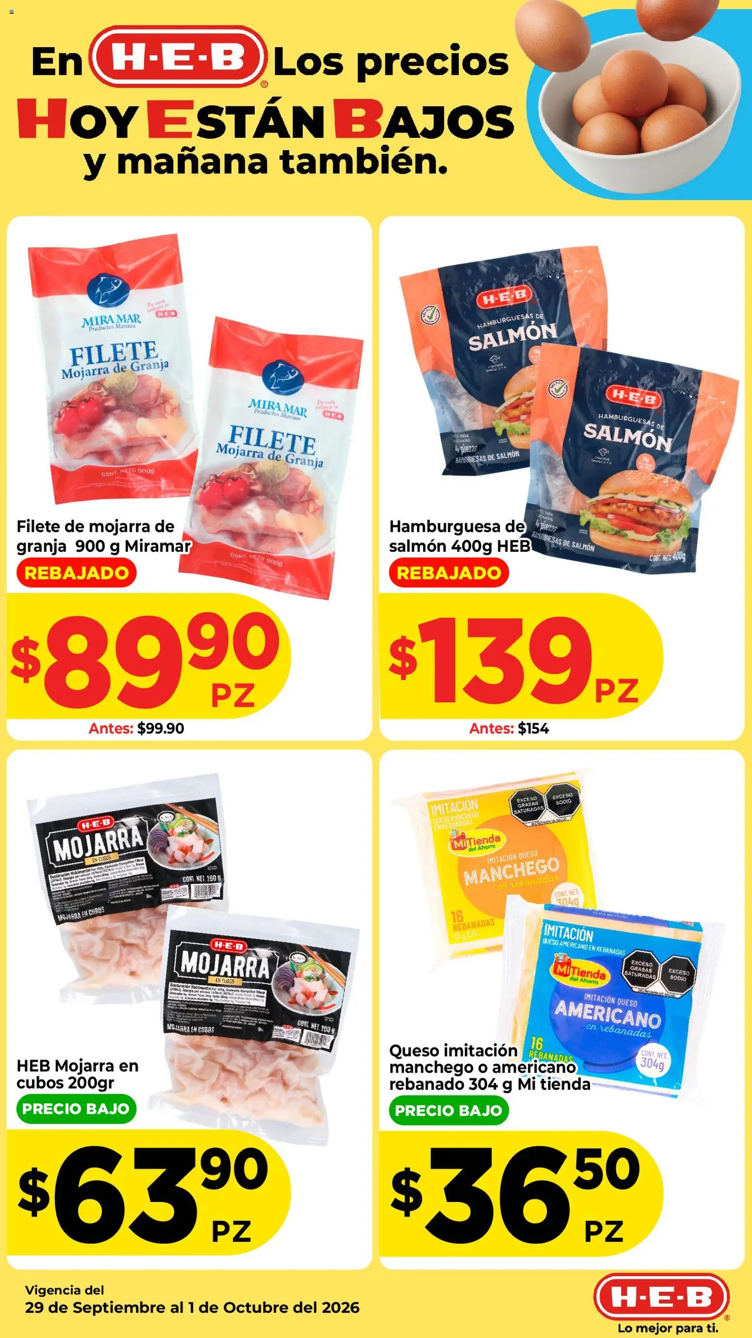 Nuevas ofertas de H-E-B válidas en toda la República Mexicana desde el 29/09/2026. ¡Encuentra las mejores ofertas en H-E-B folleto! | Página: 2