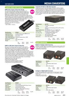 Preview of Jaycar Engineering & Scientific Catalogue 2025/2026  - valid from 09.07.2025 | Page: 419