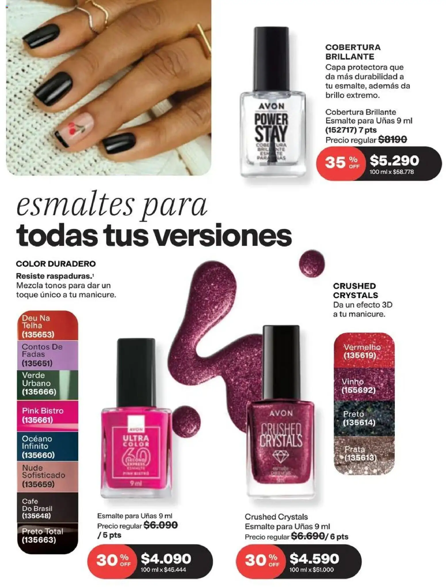 Catálogo Avon Campaña 14 │ válido desde el 15.09.2026 | Página: 26 | Productos: Brillo, Café