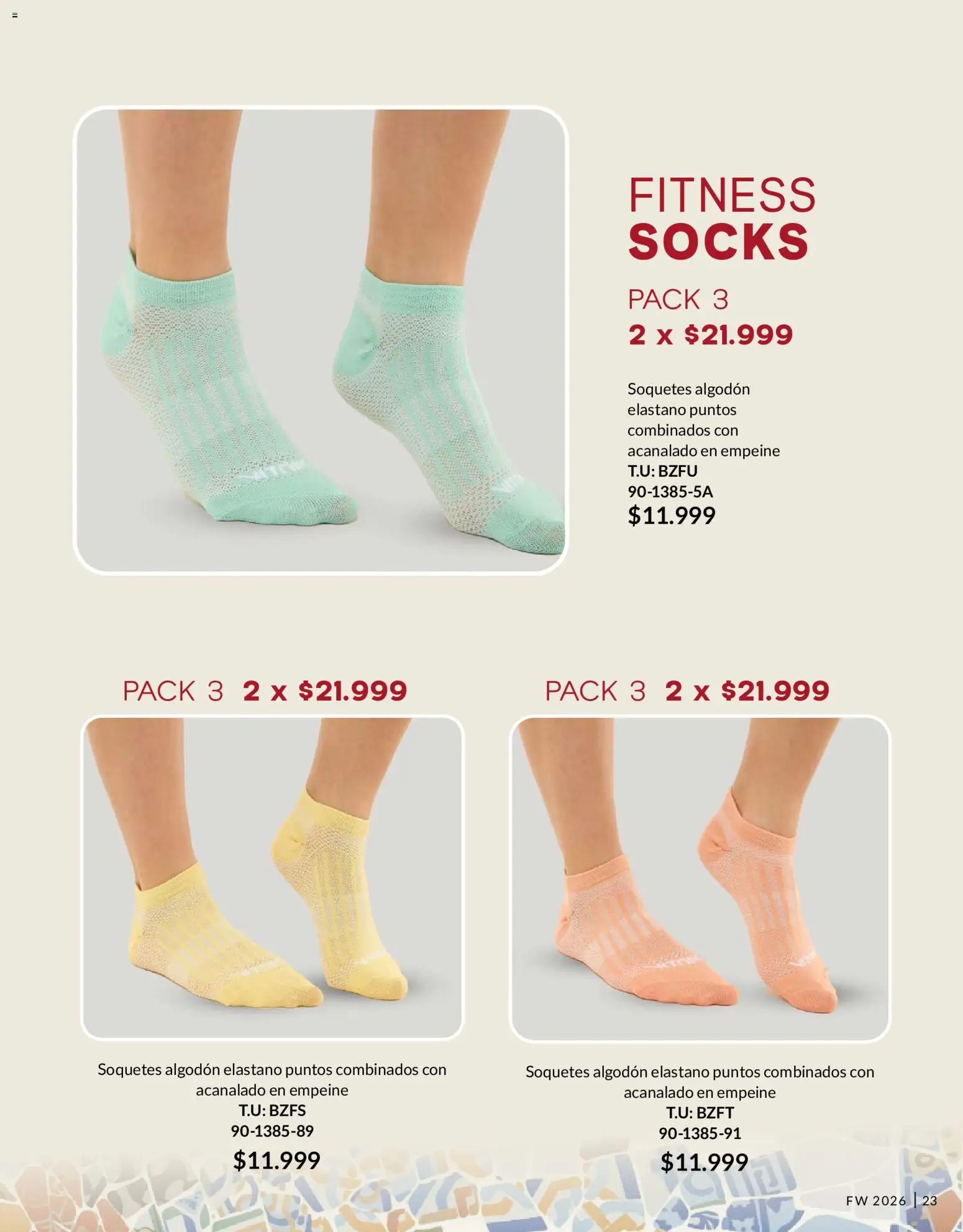 Vitnik - Underwear & Complements │ válido desde el 04/08/2026 | Página: 23 | Productos: Algodón