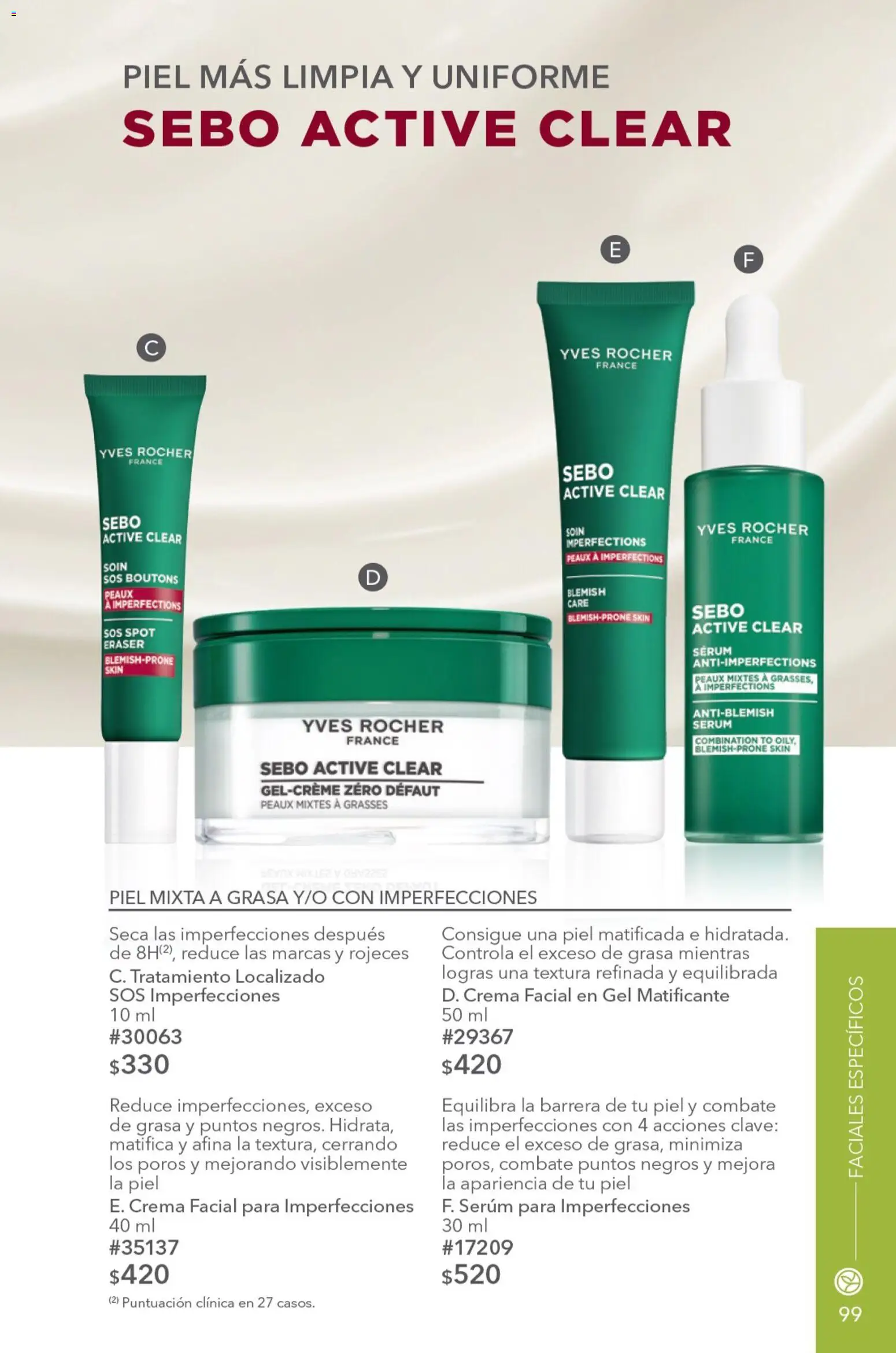 Nuevas ofertas de Yves Rocher válidas en toda la República Mexicana desde el 04/08/2026. ¡Encuentra las mejores ofertas en Yves Rocher campaña 11 2026! | Página: 103 | Productos: Serum, Crema, Crema facial