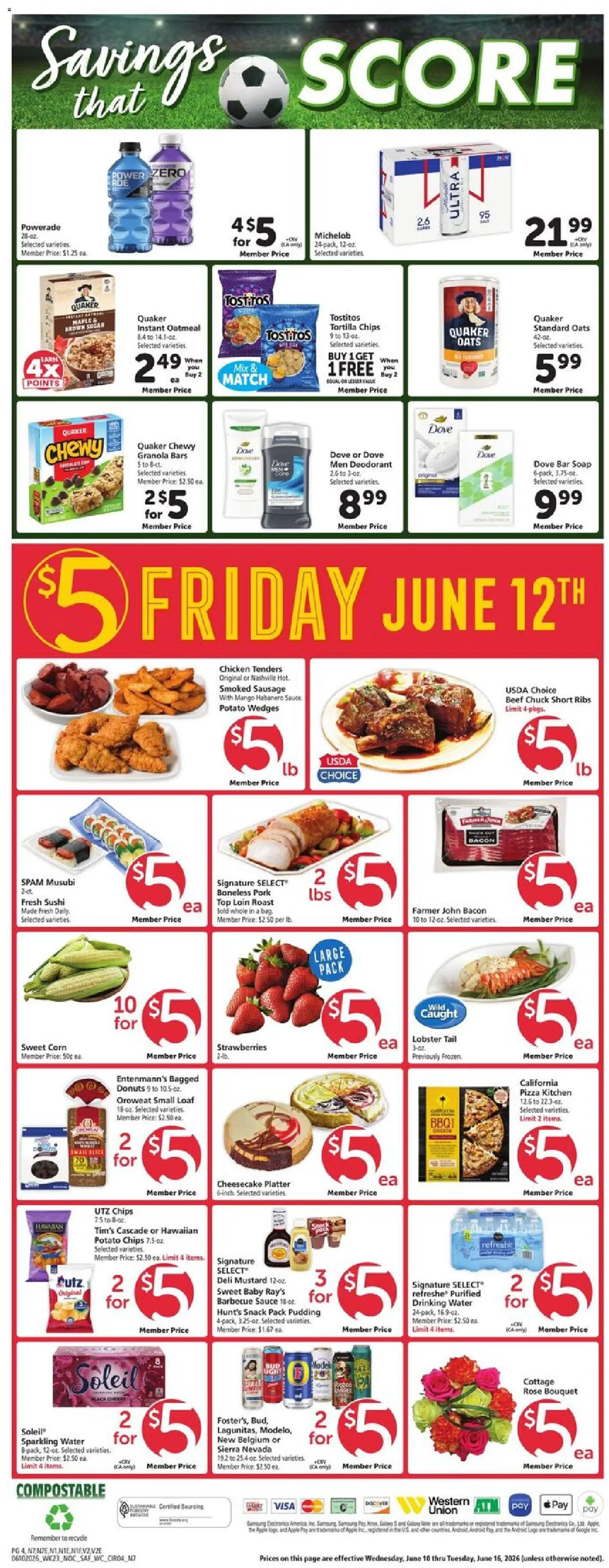 What's in Store at Safeway? New Ad Reveals All from 06/10/2026! | United States
