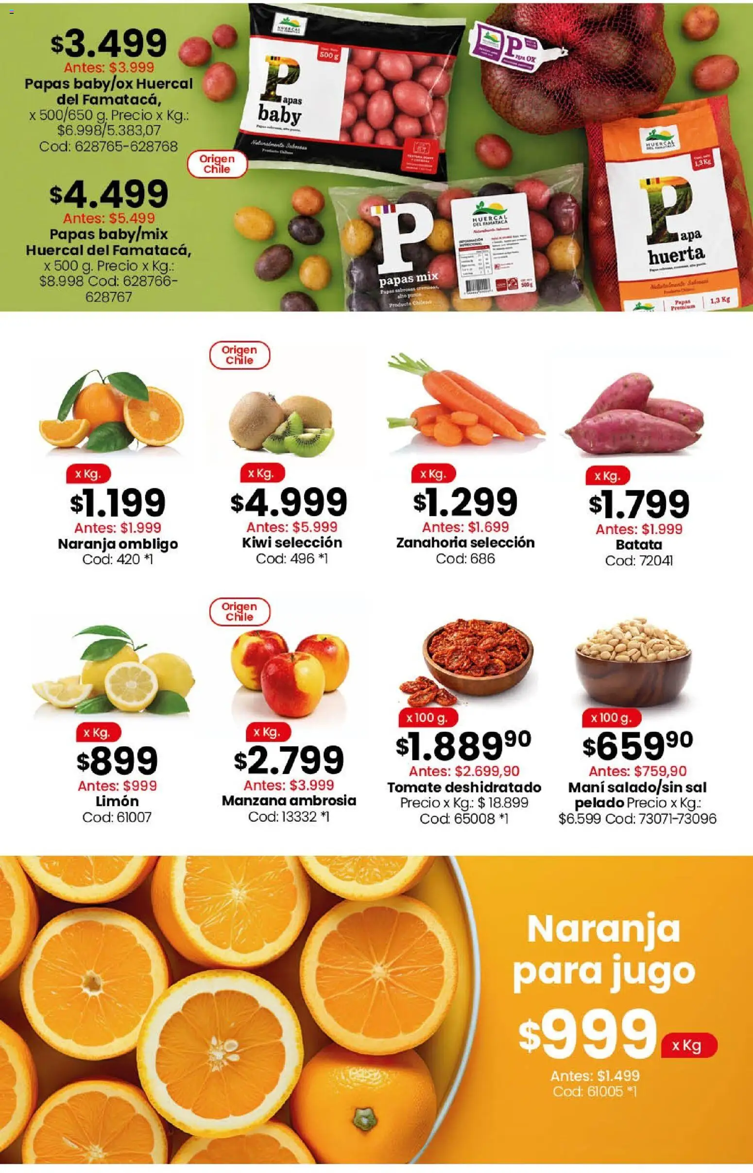 Coto - Ofertas │ válido desde el 13/07/2026 | Página: 3 | Productos: Sal, Tomate, Manzana, Limón