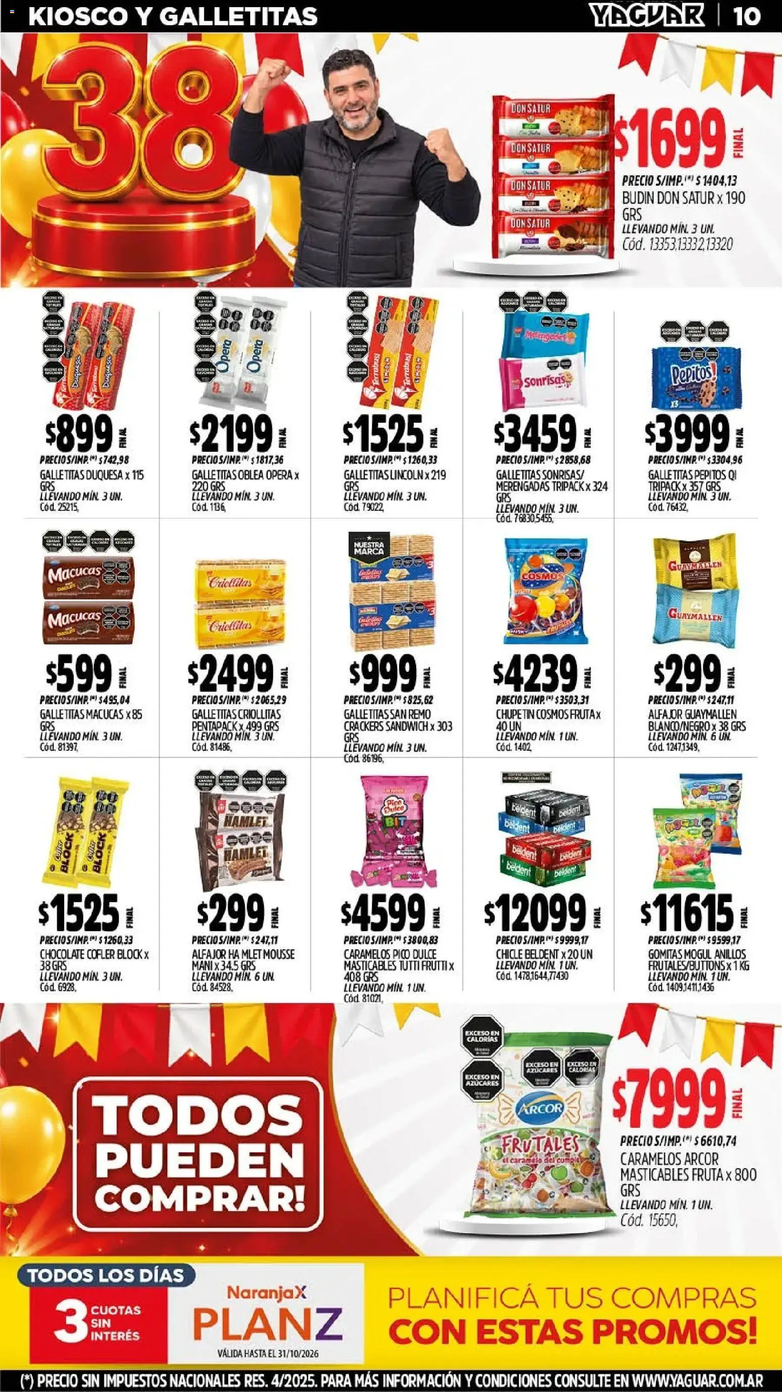 Yaguar - Oferta Semanal San Juan │ válido desde el 12/10/2026 | Página: 11