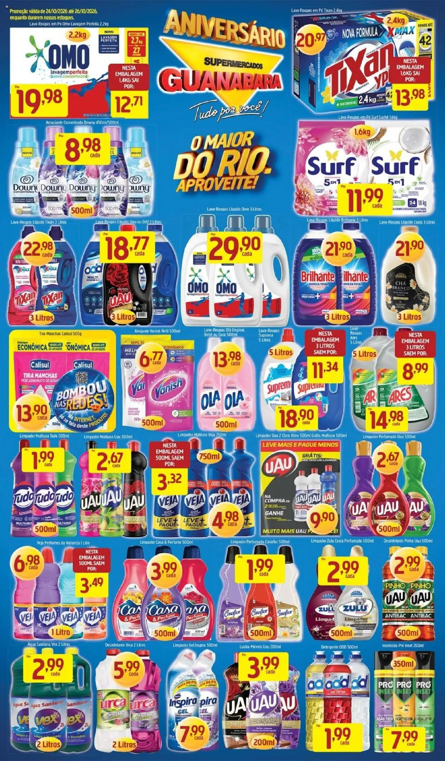 Supermercados Guanabara Folheto - válido de 24/10/2026 | Página: 12