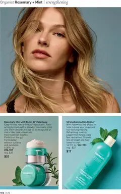 Preview of Avon weekly ads valid from 07/15/2026 | Page: 102 | Products: Biotin, Peppermint, Shampoo, Conditioner