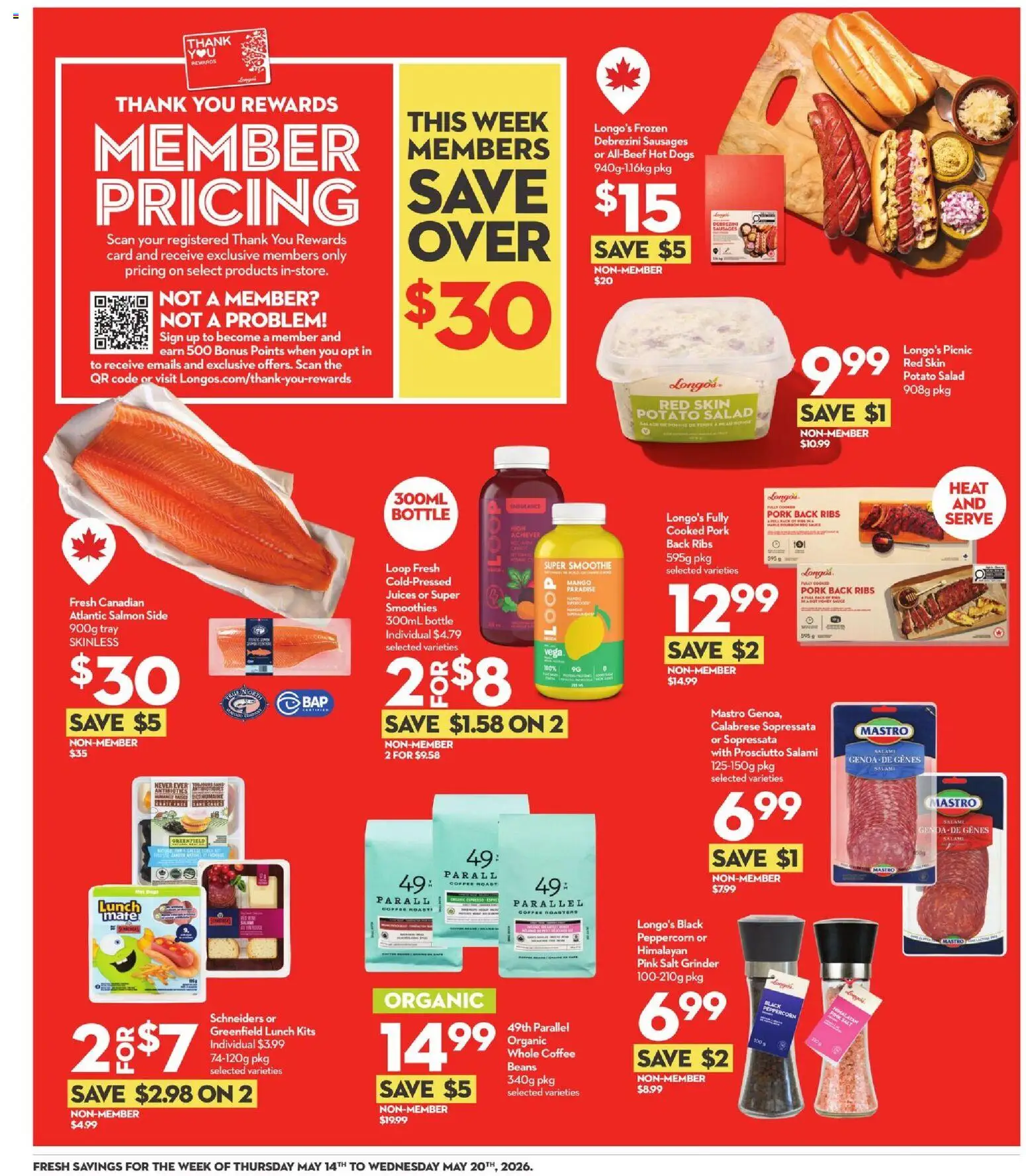 Longo's flyer valid from 14.05.2026 | Page: 4