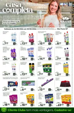 Master ofertas Casa Completa - Pré-Visualização do folheto da loja Master, válido de 24/08/2026 | Página: 1