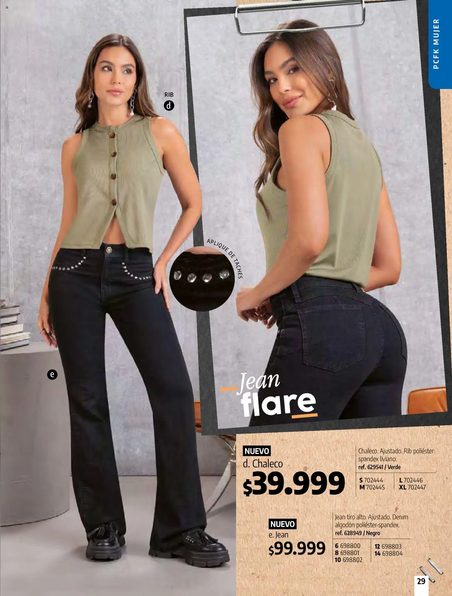Pacifika revista - valida desde el 01.03.2026 | Página: 31 | Productos: Algodón, Jean, Chaleco