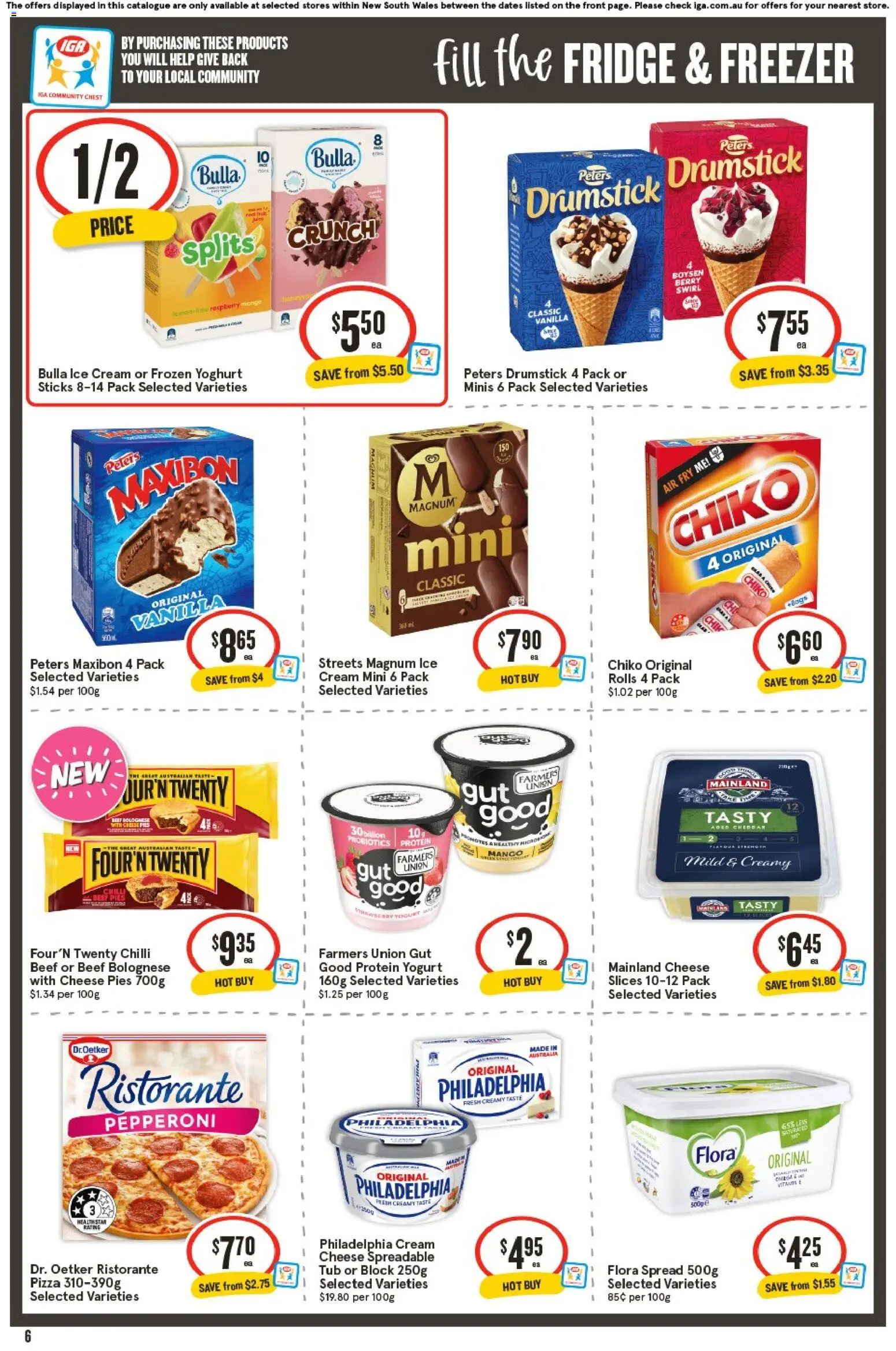 IGA catalogue - valid from 19/08/2026 | Page: 7 | Products: Yogurt, Beef, Lemon, Freezer
