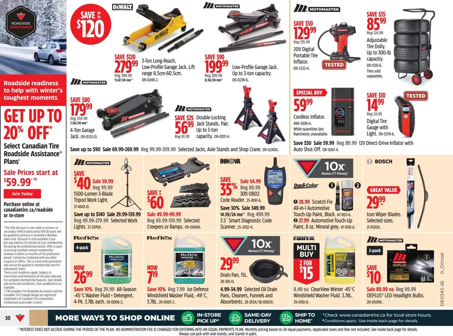 Canadian Tire flyer valid from Oct 22, 2026 | Page: 29