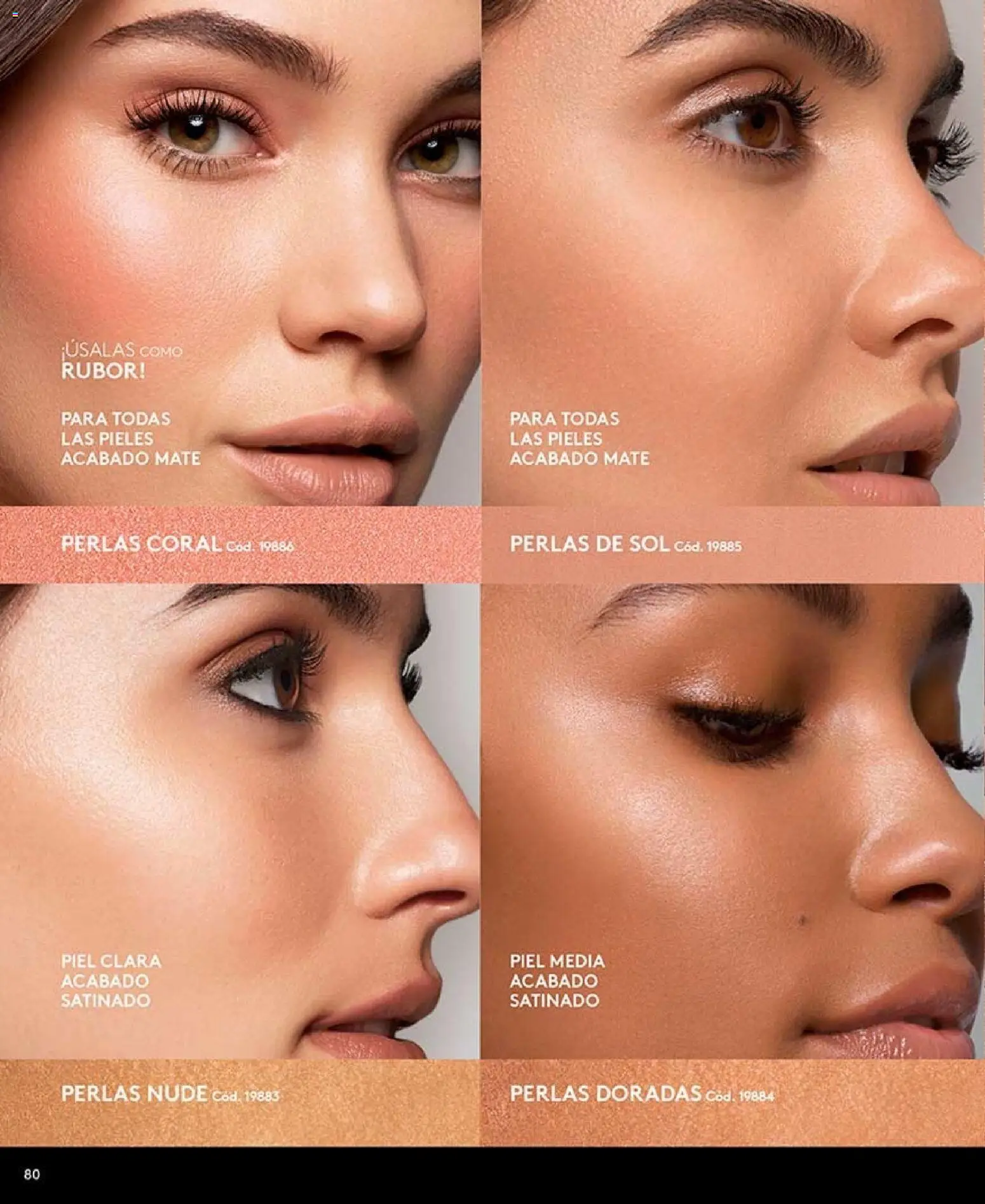 Catálogo Ésika válido desde 02/08/2026 | Página: 80 | Productos: Rubor